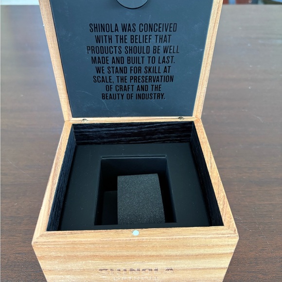 Shinola Watch Box - Picture 3 of 4